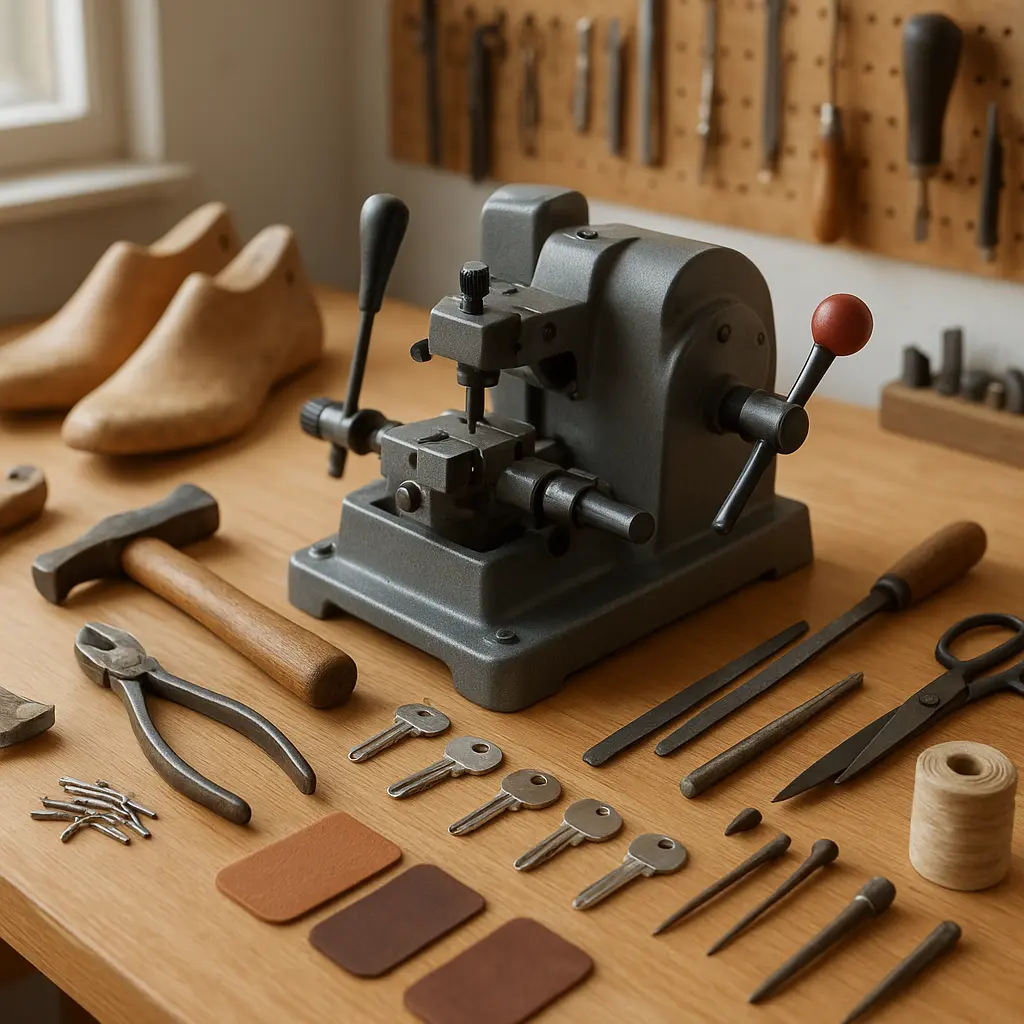 Dílna pro výrobu klíčů a opravy obuvi