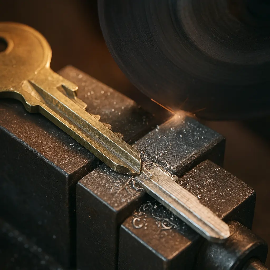 Kopírování klíče na stroji